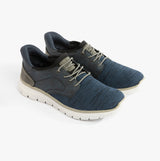 Rieker B6658-14 Mens Shoes Blue