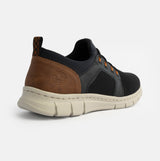 Rieker B7796-14 Mens Shoes Blue