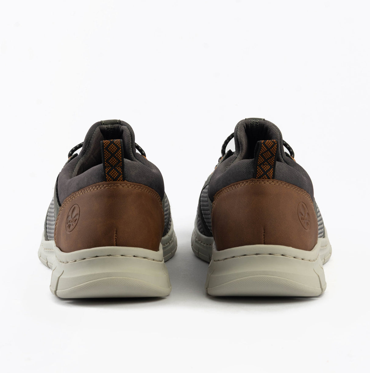Rieker B7796-42 Mens Trainers Grey