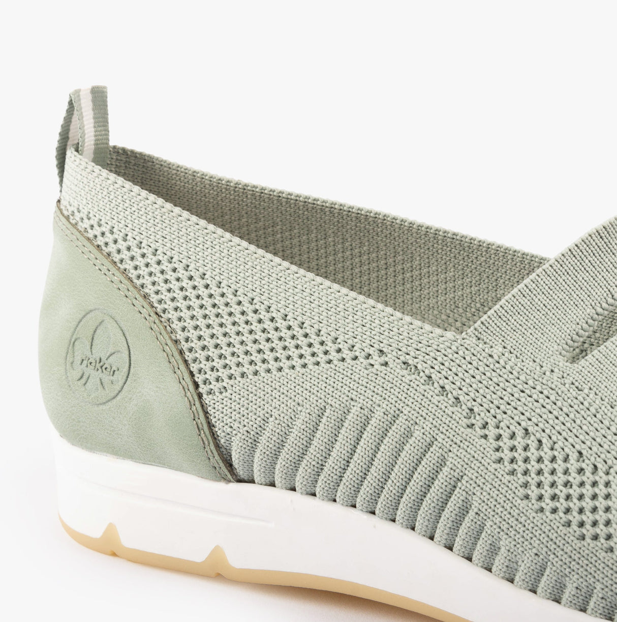Rieker L3053-52 Womens Shoes Green