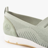 Rieker L3053-52 Womens Shoes Green