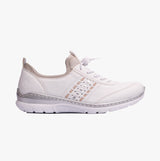 Rieker L3259-80 Womens Shoes White