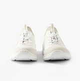 Rieker L32G9-80 Womens Shoes White Combination