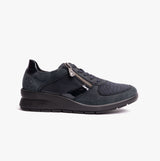 Rieker L4821-14 Womens Shoes Blue