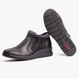 Rieker L4854-00 Womens Leather Boots Black