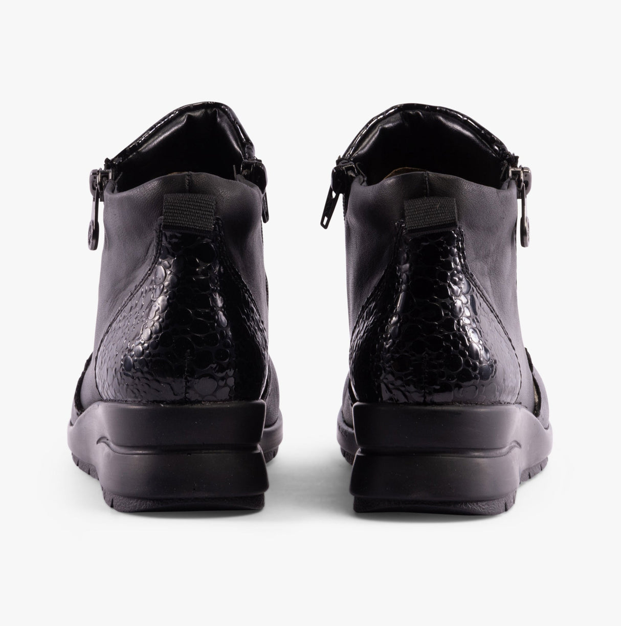 Rieker L4861-00 Womens Boots Black