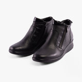 Rieker L4861-00 Womens Boots Black