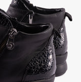 Rieker L4861-00 Womens Boots Black