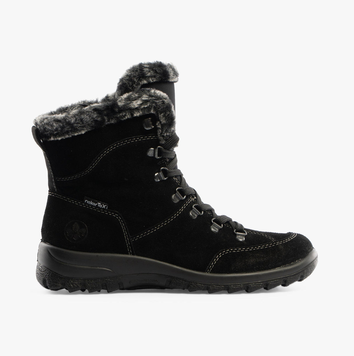 Rieker L7145-00 Womens Boots Black