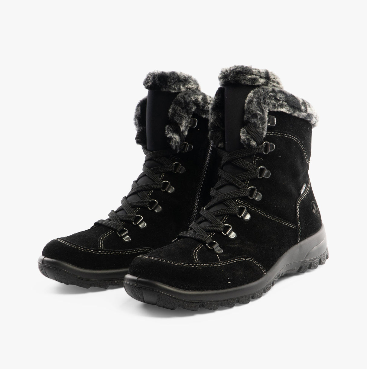 Rieker L7145-00 Womens Boots Black