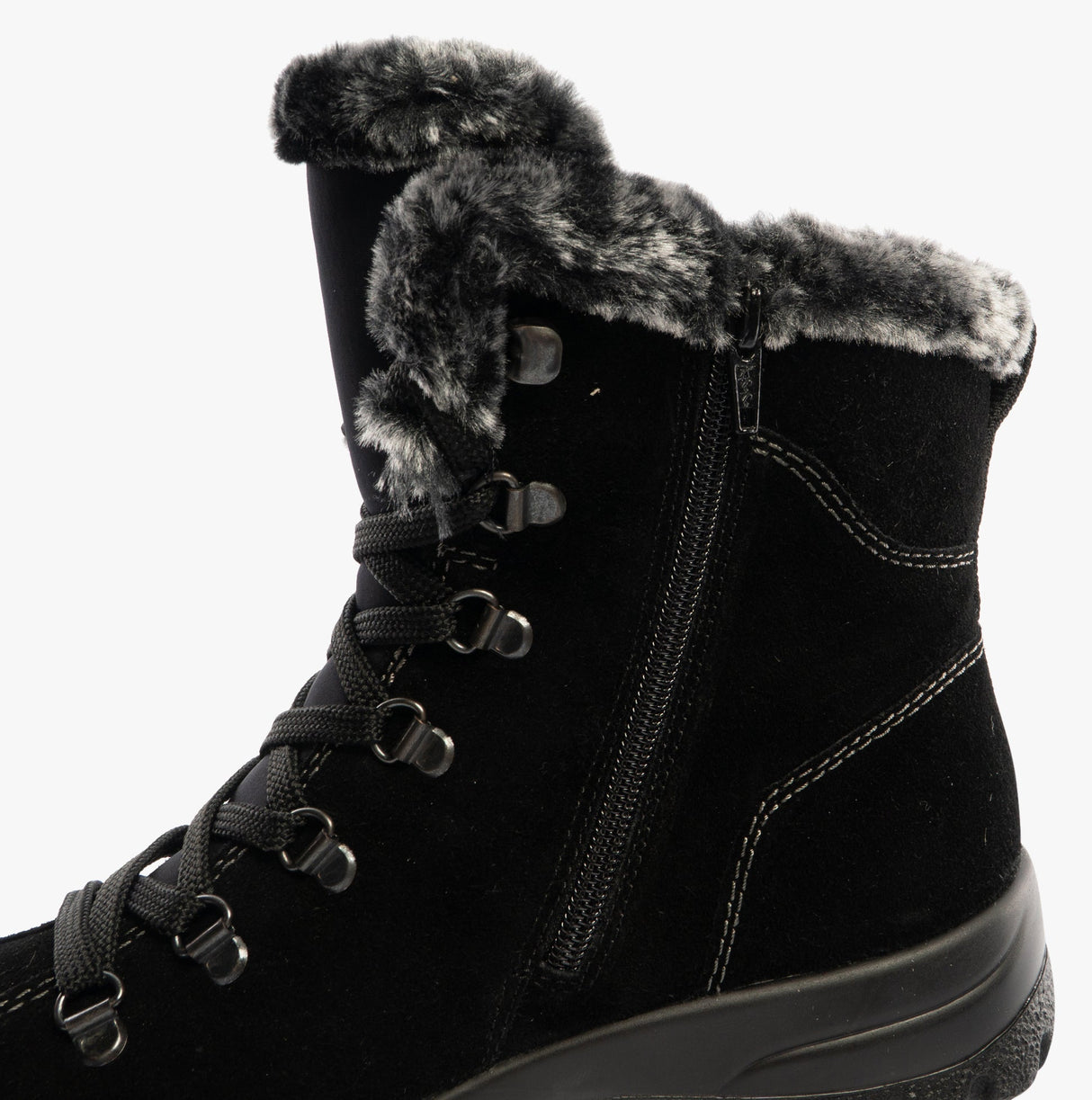 Rieker L7145-00 Womens Boots Black