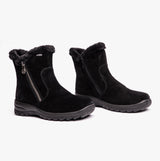 Rieker L7162-00 Womens Ankle Boots Black