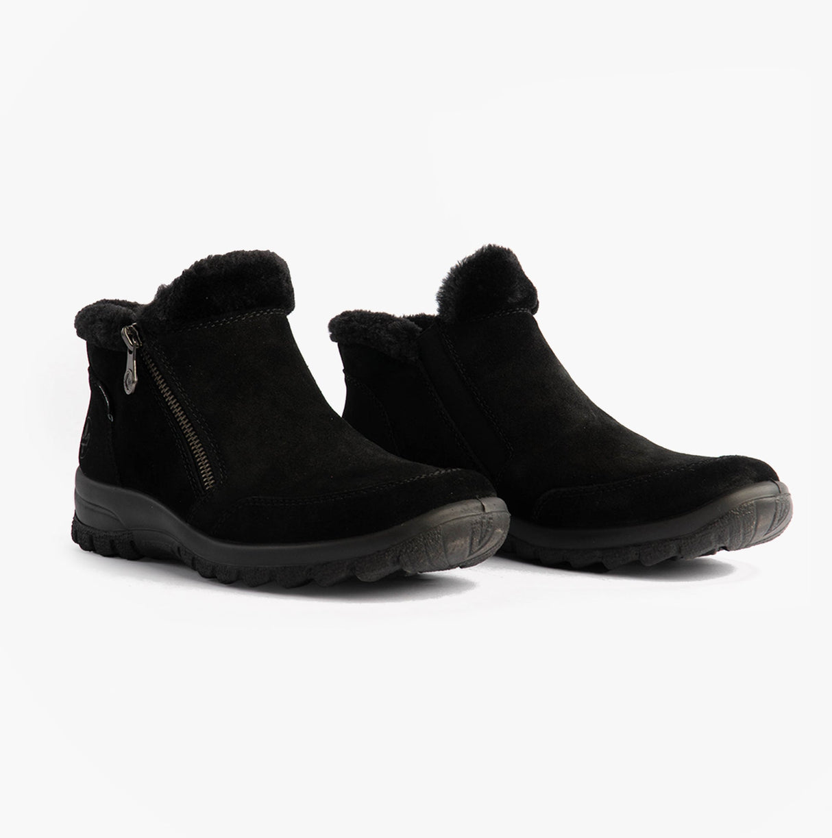 Rieker L7188-00 Womens Boots Black