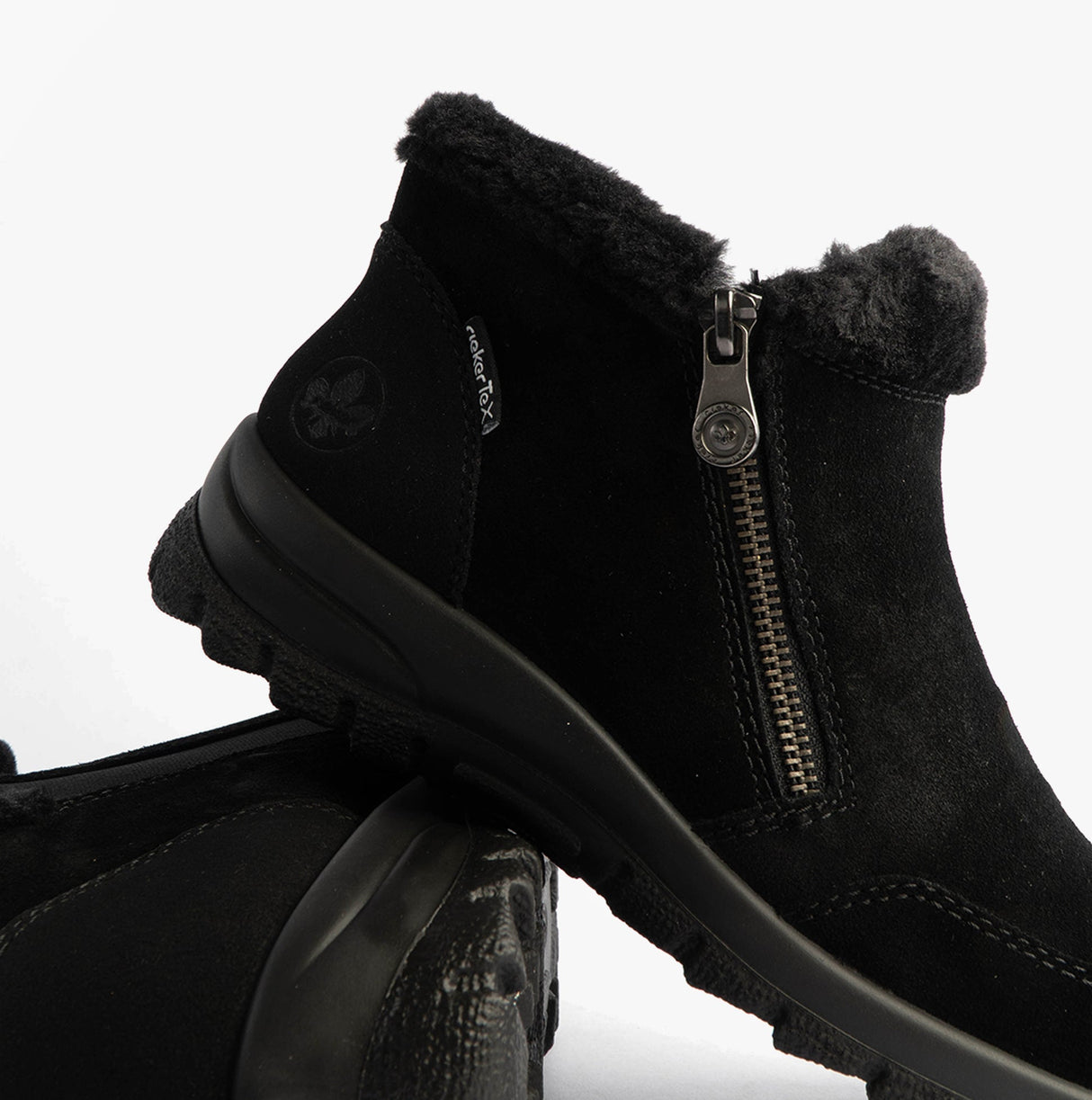 Rieker L7188-00 Womens Boots Black