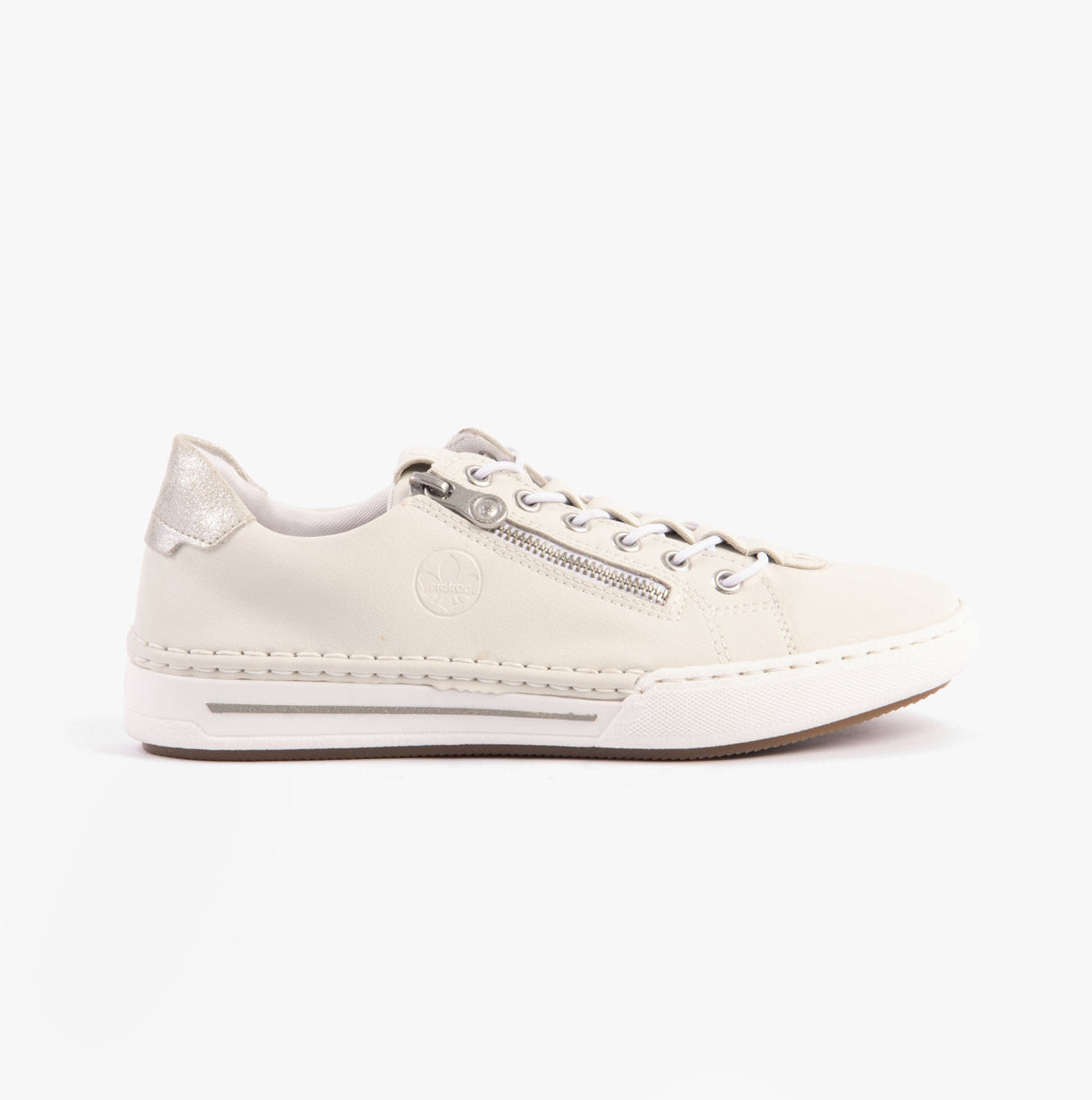 Rieker L7250-80 Womens Trainers White