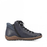 Rieker L7514-14 Womens Ankle Boots Blue