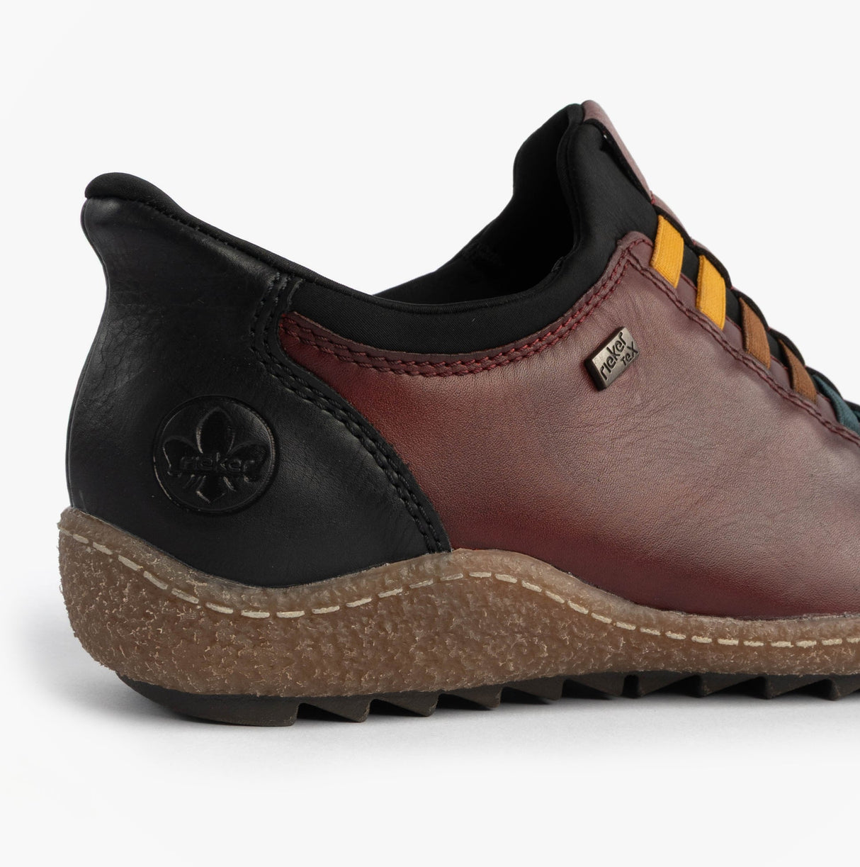 Rieker L7562-35 LIV Womens Slip On Comfort Shoes Red