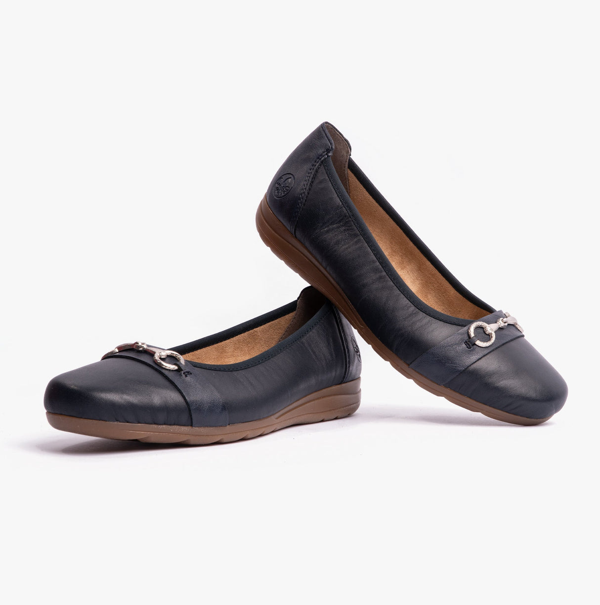 Rieker L9360-14 Womens Shoes Blue