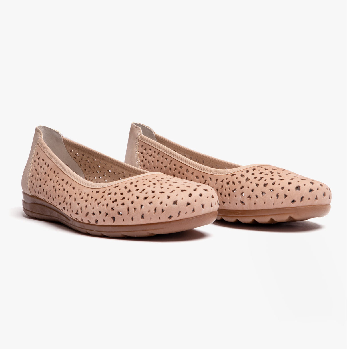 Rieker L9365-61 Womens Shoes Beige