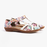 Rieker M1650-92 Womens Sandals Multi