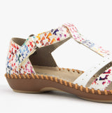 Rieker M1650-92 Womens Sandals Multi