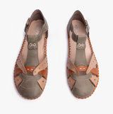 Rieker M1655-54 Womens Sandals Green