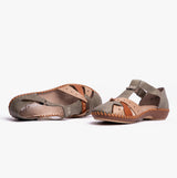 Rieker M1655-54 Womens Sandals Green