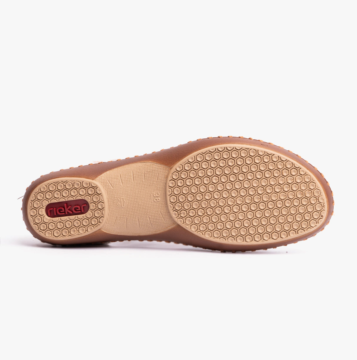 Rieker M1655-61 Womens Sandals Beige