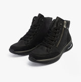 Rieker M5610-00 Womens Boots Black