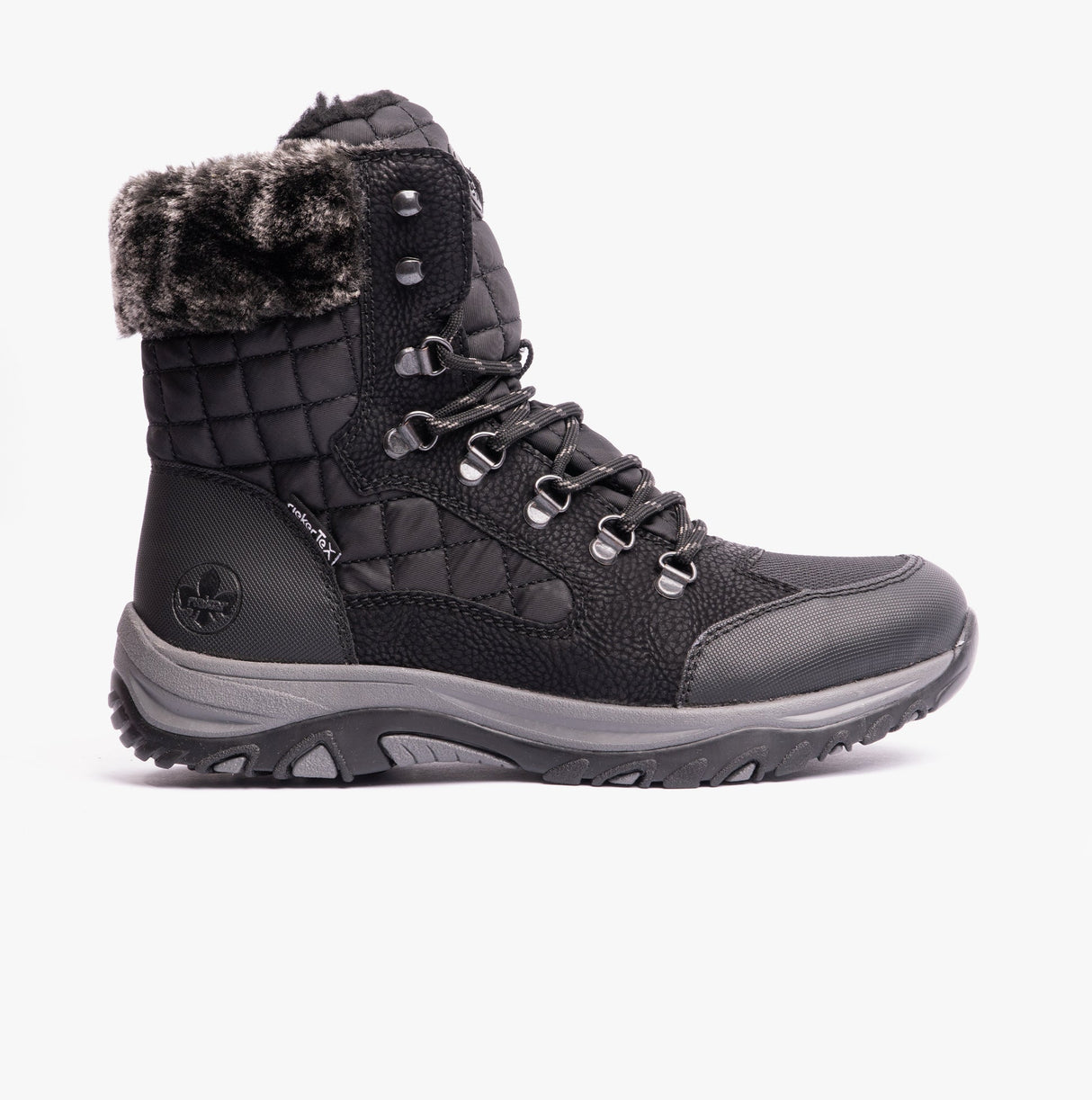 Rieker M9644-00 Womens Boots Black