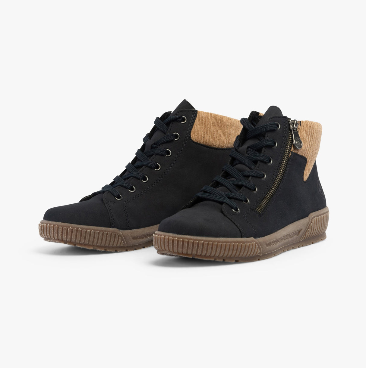 Rieker N0709-15 Womens Boots Blue