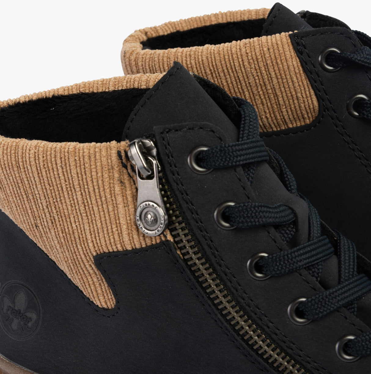 Rieker N0709-15 Womens Boots Blue