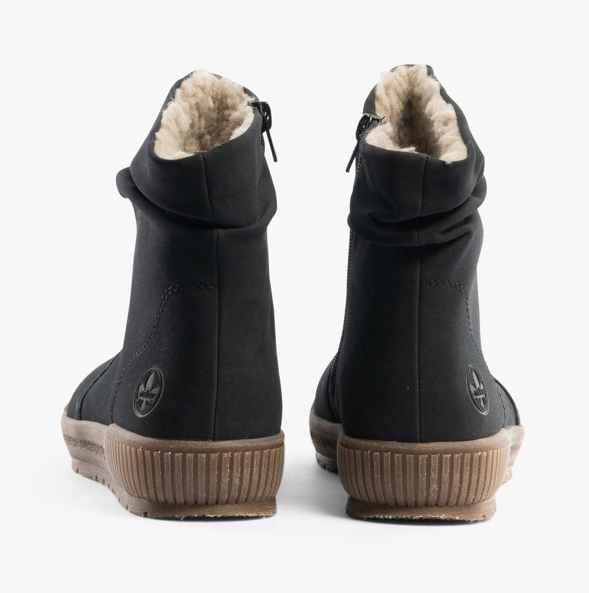 Rieker N0760-14 Womens Boots Blue