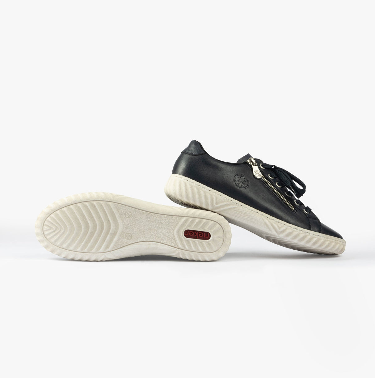 Rieker N0900-14 Womens Shoes Blue