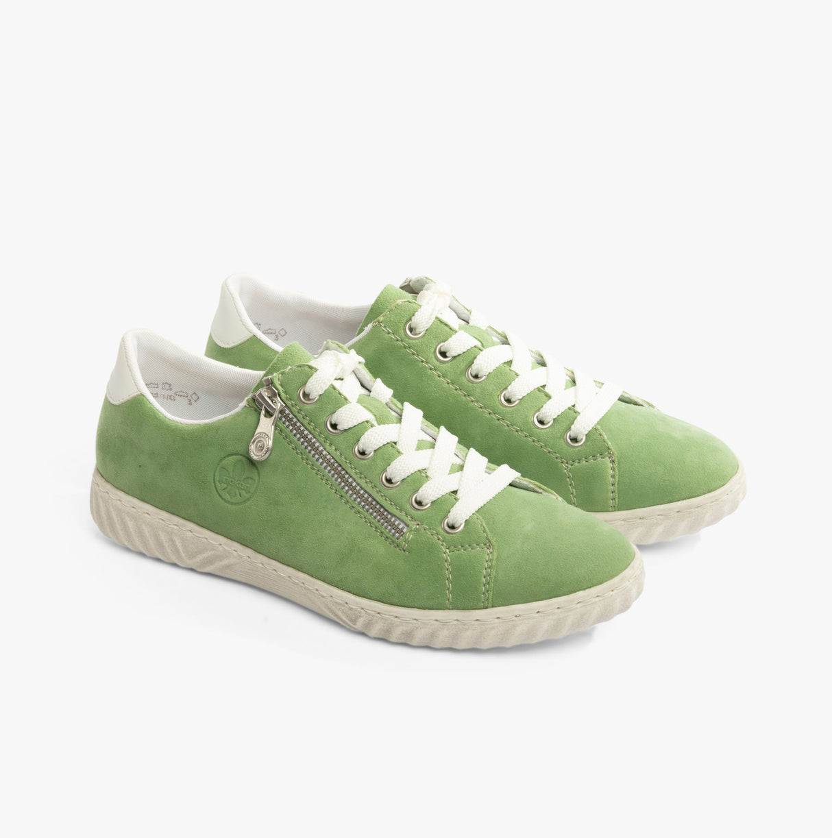Rieker N0900-52 Womens Shoes Green