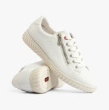 Rieker N0900-81 Womens Shoes White