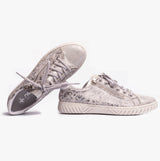 Rieker N0900-90 Womens Shoes Silver