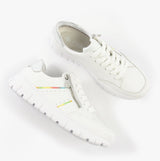 Rieker N1313-80 Womens Shoes White