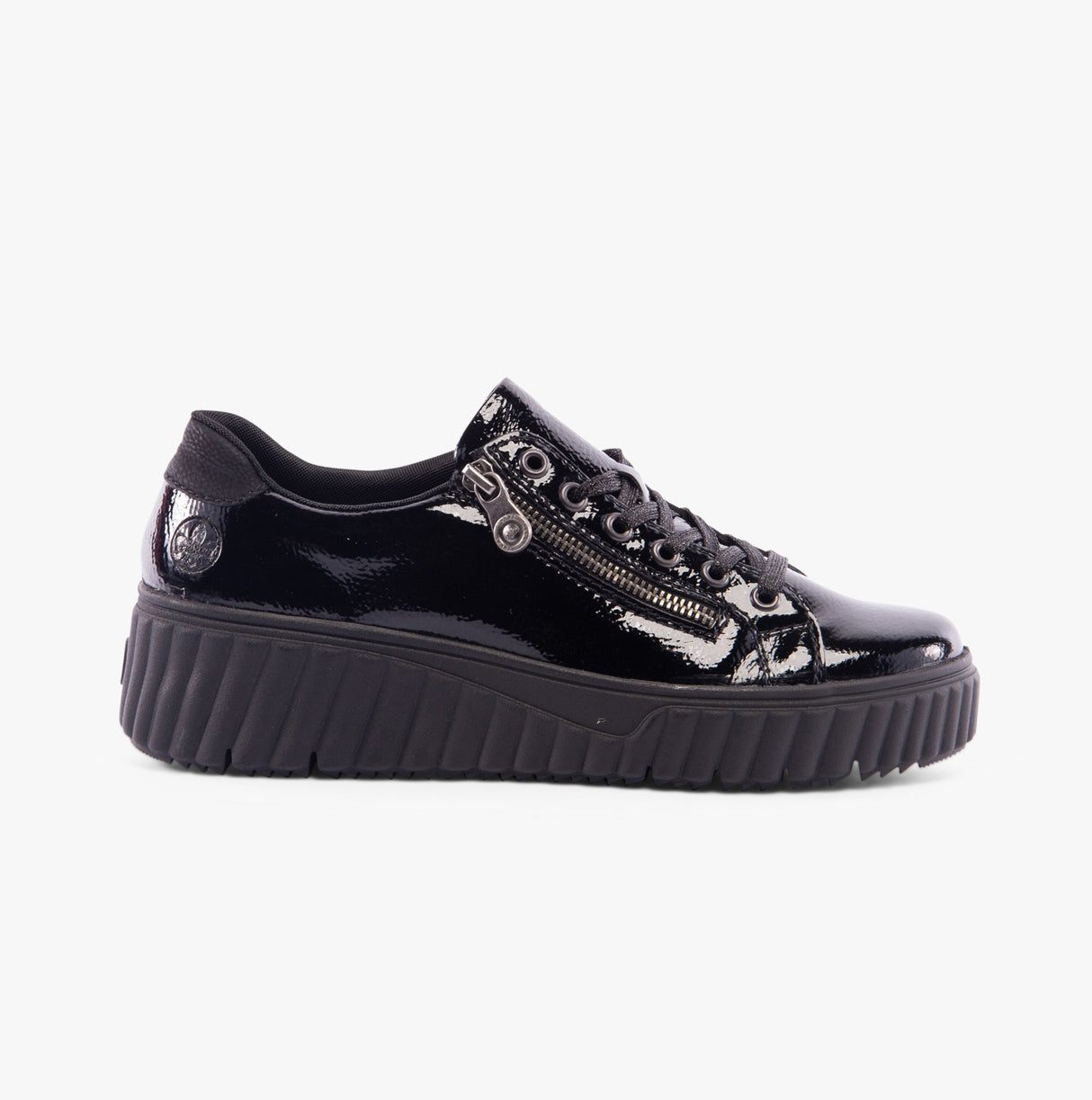 Rieker N2501-00 Womens Trainers Black