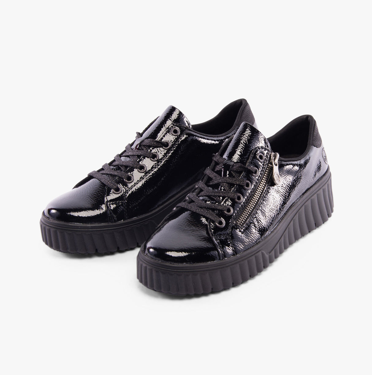 Rieker N2501-00 Womens Trainers Black