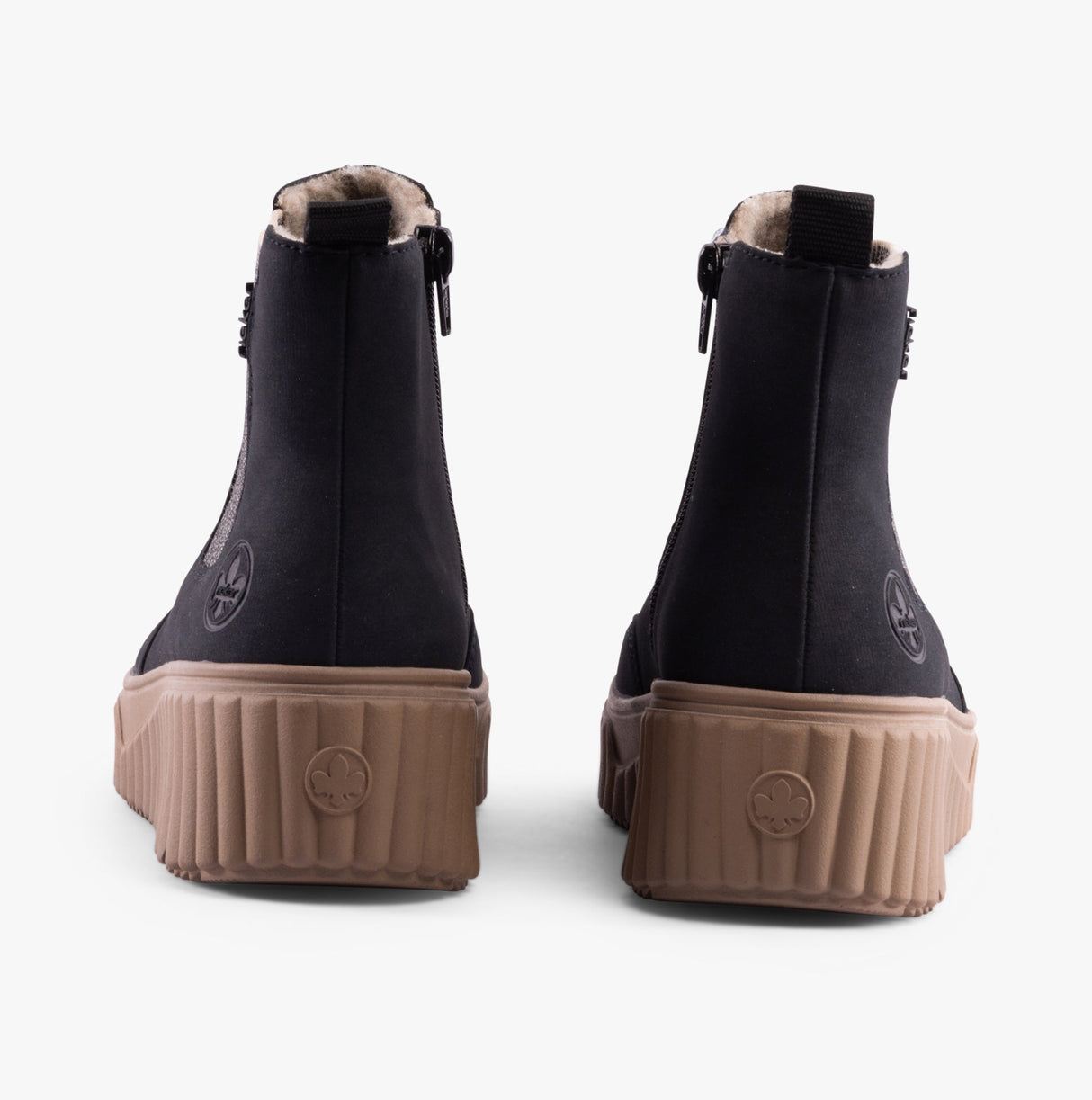 Rieker N2553-14 Womens Boots Blue