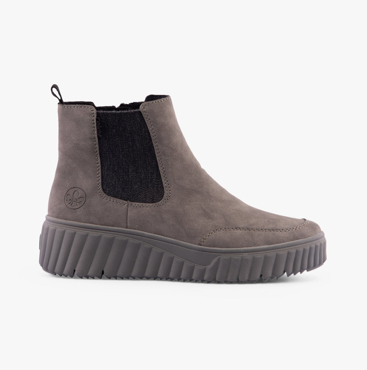 Rieker N2553-40 Womens Boots Grey