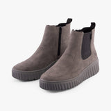 Rieker N2553-40 Womens Boots Grey