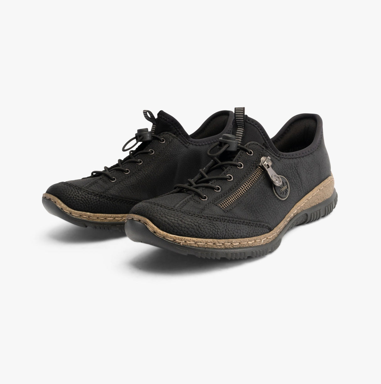 Rieker N3267-01 Womens Shoes Black