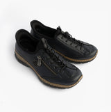 Rieker N3267-54 Nikita Womens Bungee Lace Shoes Blue