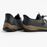 Rieker N3267-54 Nikita Womens Bungee Lace Shoes Blue