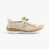 Rieker N42V3-60 Womens Shoes Beige