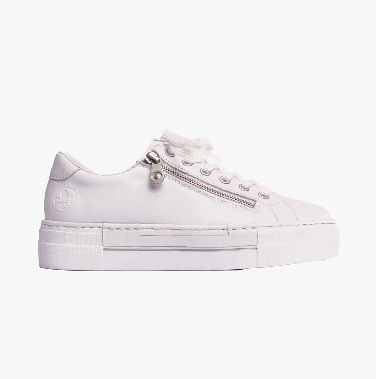 Rieker N4921-81 Womens Shoes White
