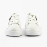 Rieker N4924-81 Womens Shoes White Combination