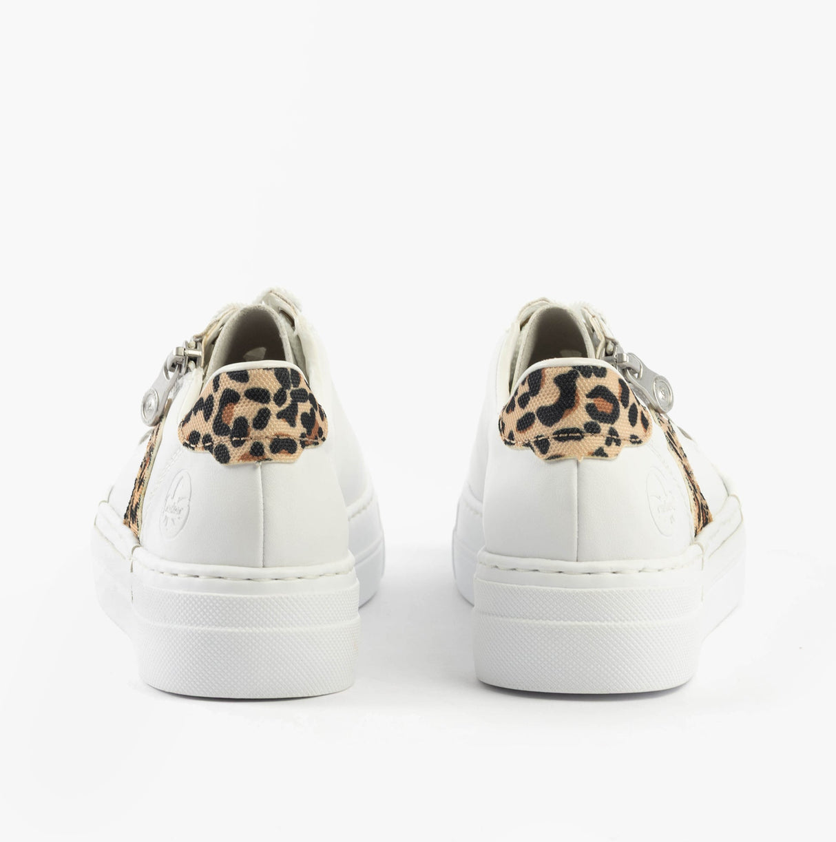 Rieker N4924-81 Womens Shoes White Combination